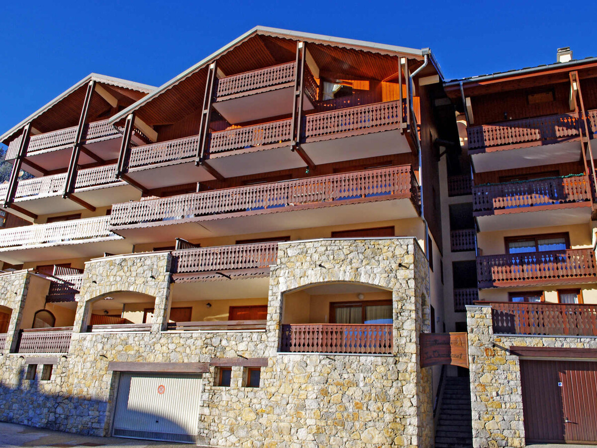Studio Le Chardonnet 4 pers. à Champagny, balcon vue village - Photo 12