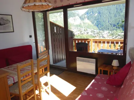 Location appartement à Champagny en Vanoise, Studio cosy à Champagny, 3 pers, balcon sud-est