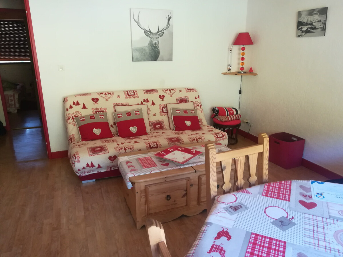 Appartement 3 pièces avec balcon ouest, 3 km des pistes - Photo 1