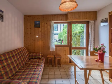 Studio 20m² Chamonix, vue Mont-Blanc, parking privé : photo 2