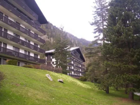 Studio 27m² Chamonix, balcon vue Mont-Blanc : photo 8
