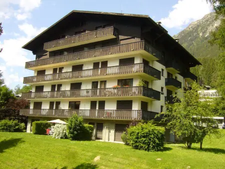 Studio 27m² Chamonix, balcon vue Mont-Blanc : photo 13