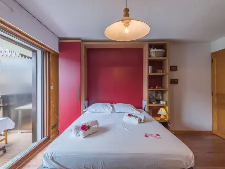 Studio 24m² balcon Sud-Ouest, vue Brévent à Chamonix : photo 8