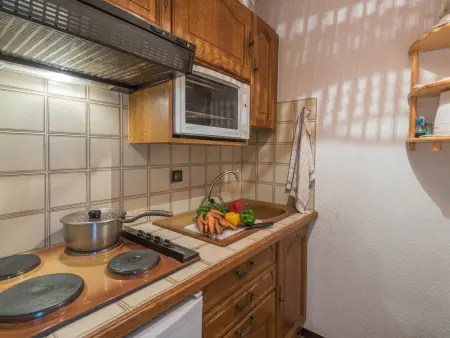 Studio 24m² balcon Sud-Ouest, vue Brévent à Chamonix : photo 11