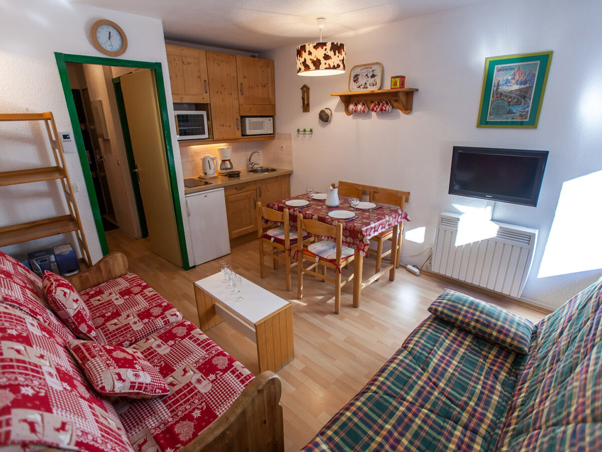 Studio 20m² Chamonix, balcon vue Mont-Blanc - Photo 1