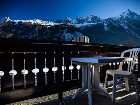 Studio mezzanine Chamonix, 5 pers, balcon Mont-Blanc : photo 7