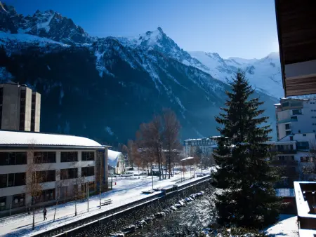 Studio mezzanine Chamonix, 5 pers, balcon Mont-Blanc : photo 8