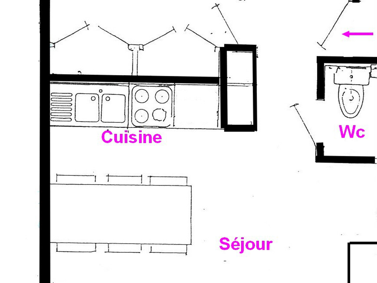 Appartement 1 étoile aux Saisies, vue pistes, 4 pers - Photo 4