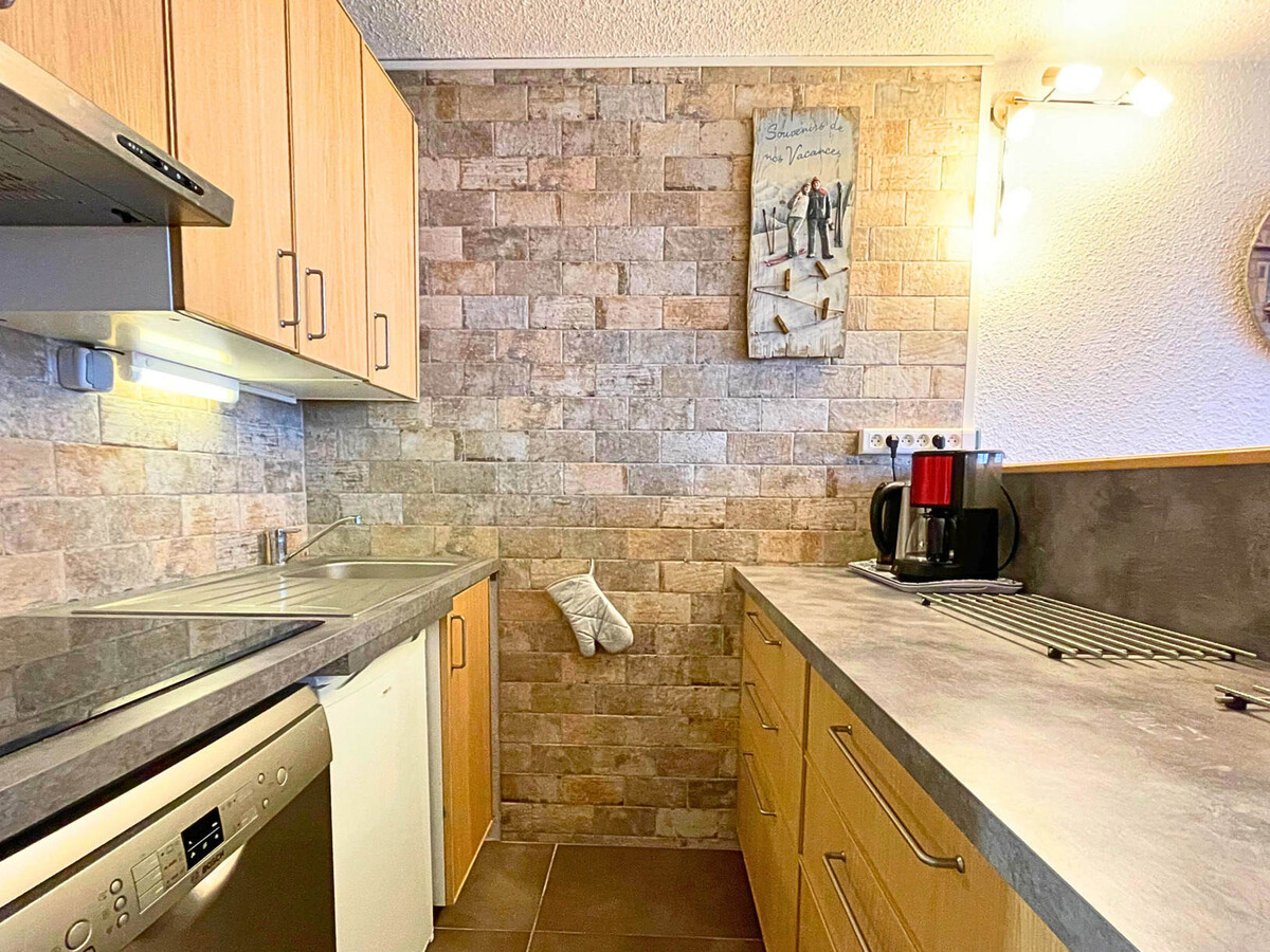 Appartement ski au pied, 4 pers, balcon sud, garage - Les Menuires - Photo 4