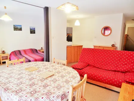 Location appartement à Les Deux Alpes, Appartement 6 personnes au pied des pistes avec balcon