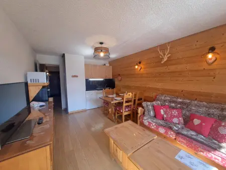 Studio 30m² balcon sud vue pistes, Les Deux Alpes : photo 2