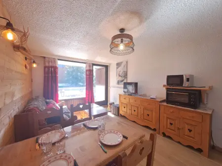 Studio 30m² balcon sud vue pistes, Les Deux Alpes : photo 4