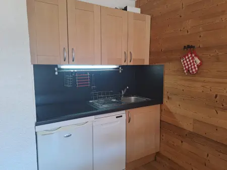 Studio 30m² balcon sud vue pistes, Les Deux Alpes : photo 5