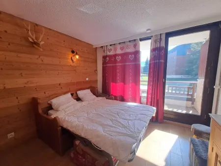 Studio 30m² balcon sud vue pistes, Les Deux Alpes : photo 10
