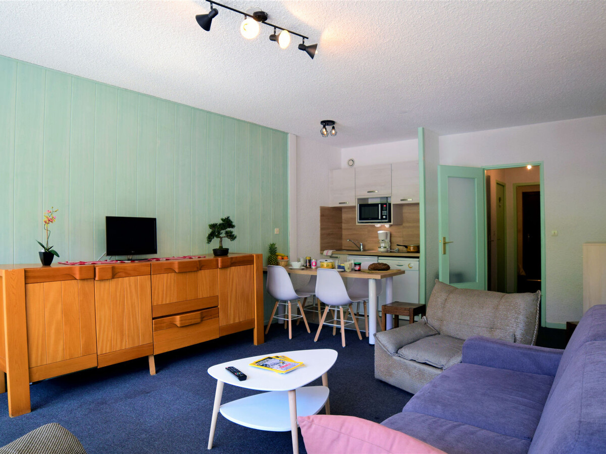 Studio 6 pers aux Deux Alpes avec balcon vue pistes - Photo 1