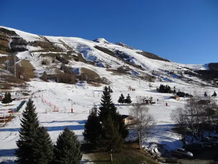 Appartement 6 personnes aux Deux Alpes, balcon vue pistes : photo 8
