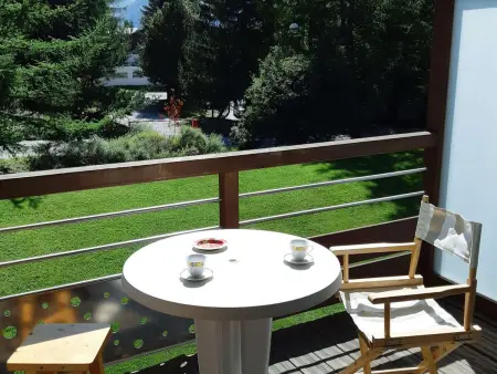Studio 30m² balcon sud, 4 pers aux Deux Alpes : photo 11