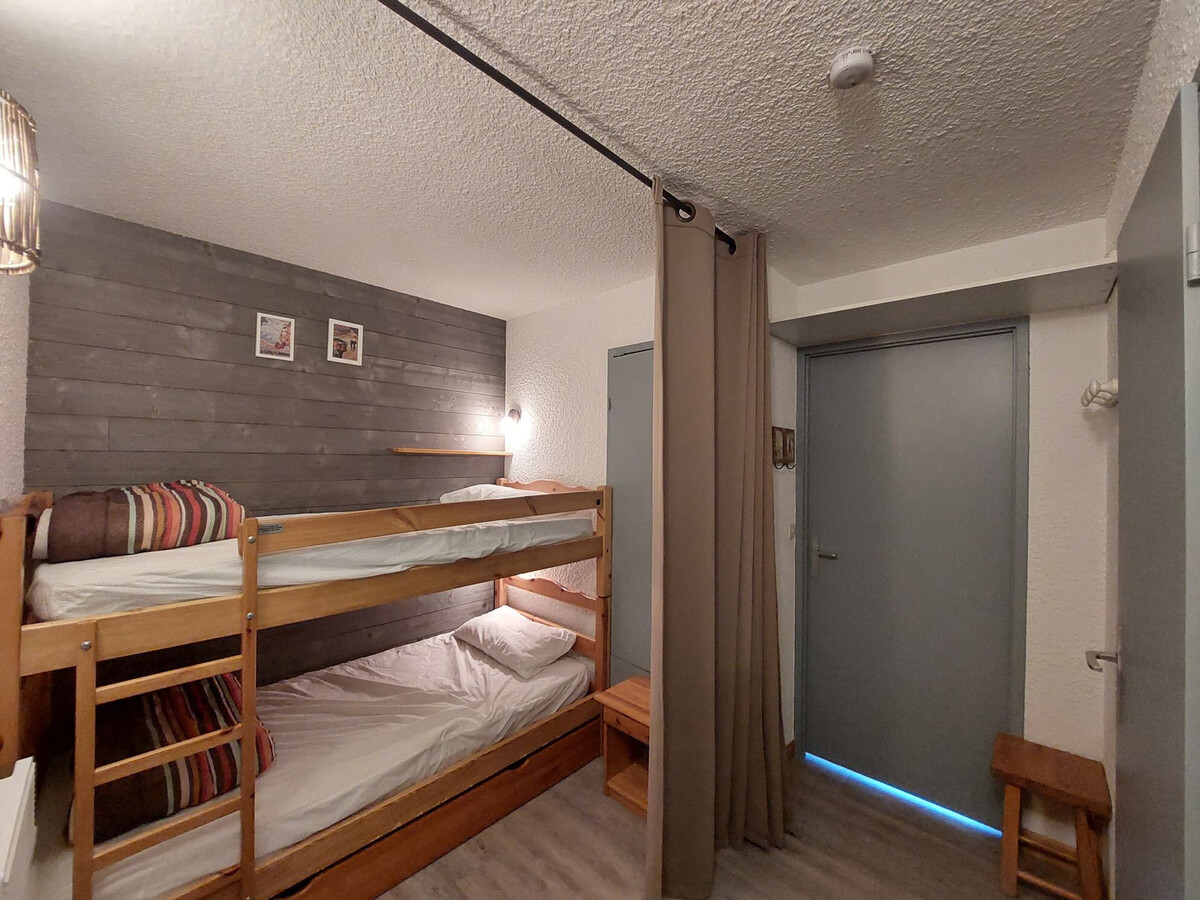 Studio 4 pers aux Deux Alpes, balcon sud face montagnes - Photo 4