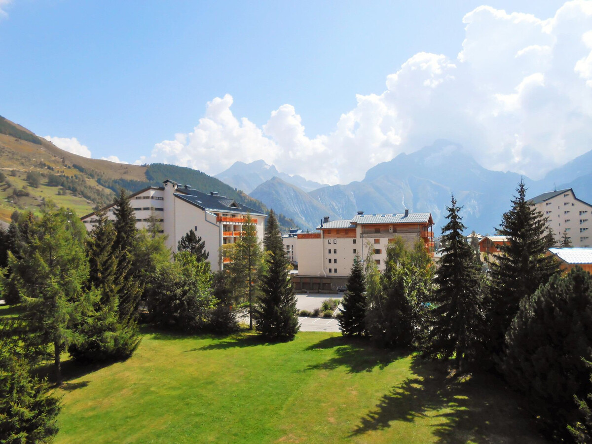Studio 4 pers aux Deux Alpes, balcon sud face montagnes - Photo 5