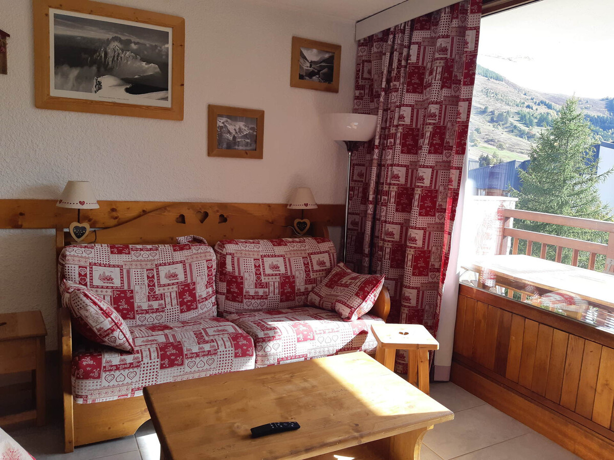 Studio 29m² aux Deux Alpes, balcon sud face aux pistes - Photo 1