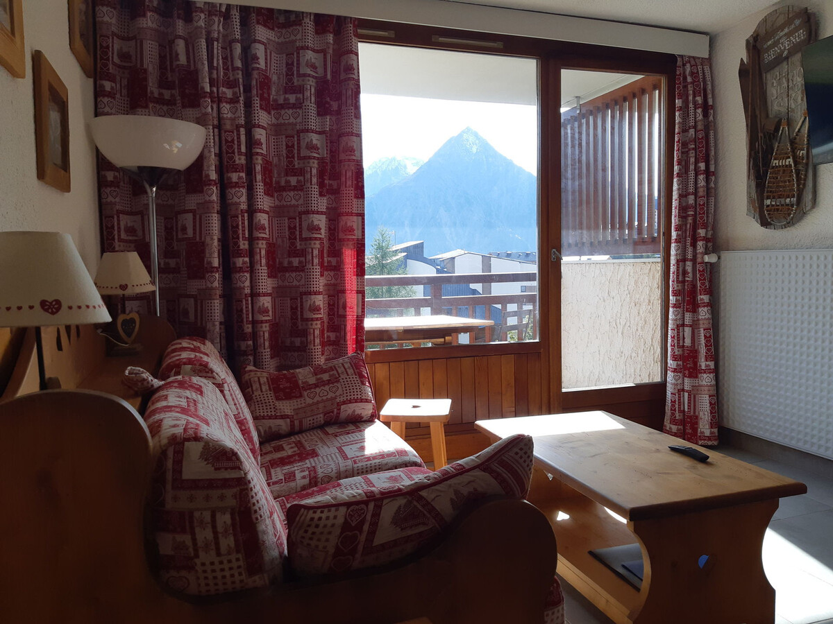 Studio 29m² aux Deux Alpes, balcon sud face aux pistes - Photo 2