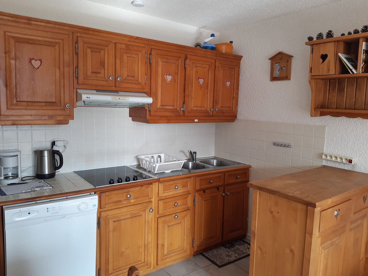Studio 29m² aux Deux Alpes, balcon sud face aux pistes - Photo 3