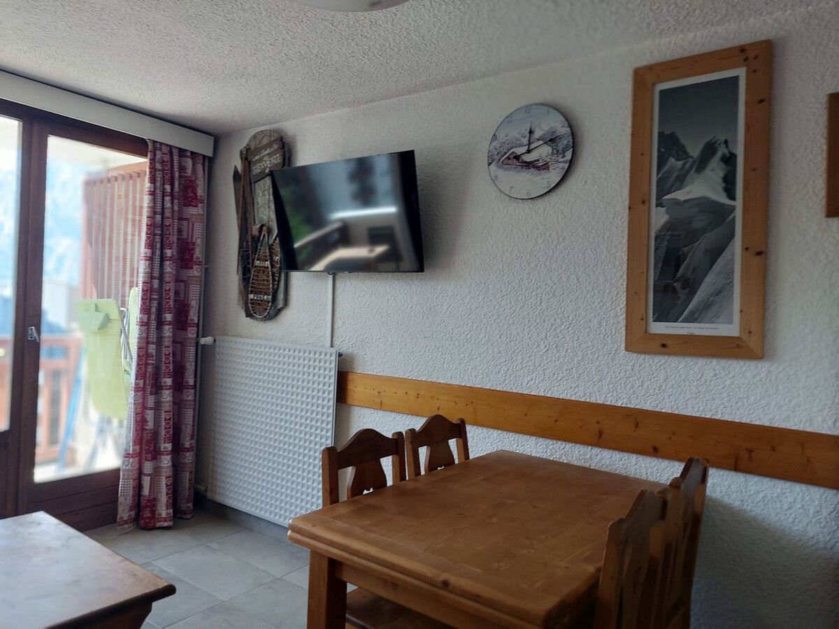 Studio 29m² aux Deux Alpes, balcon sud face aux pistes - Photo 4