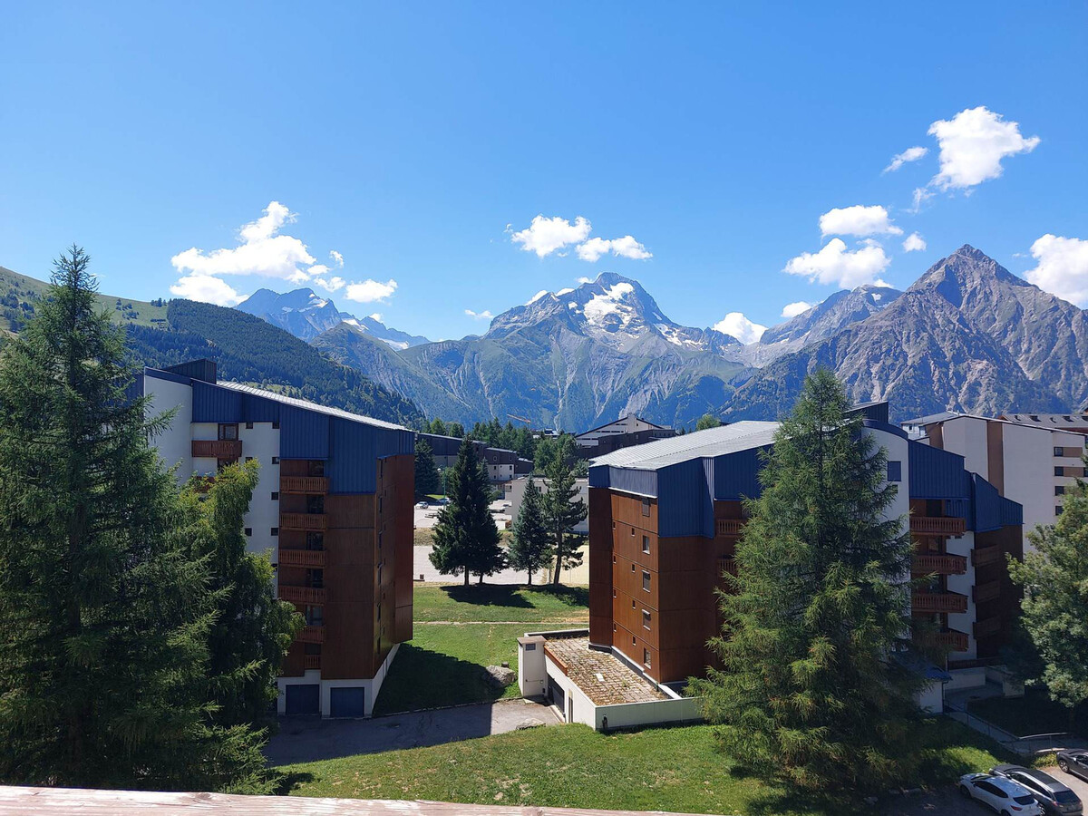 Studio 29m² aux Deux Alpes, balcon sud face aux pistes - Photo 5