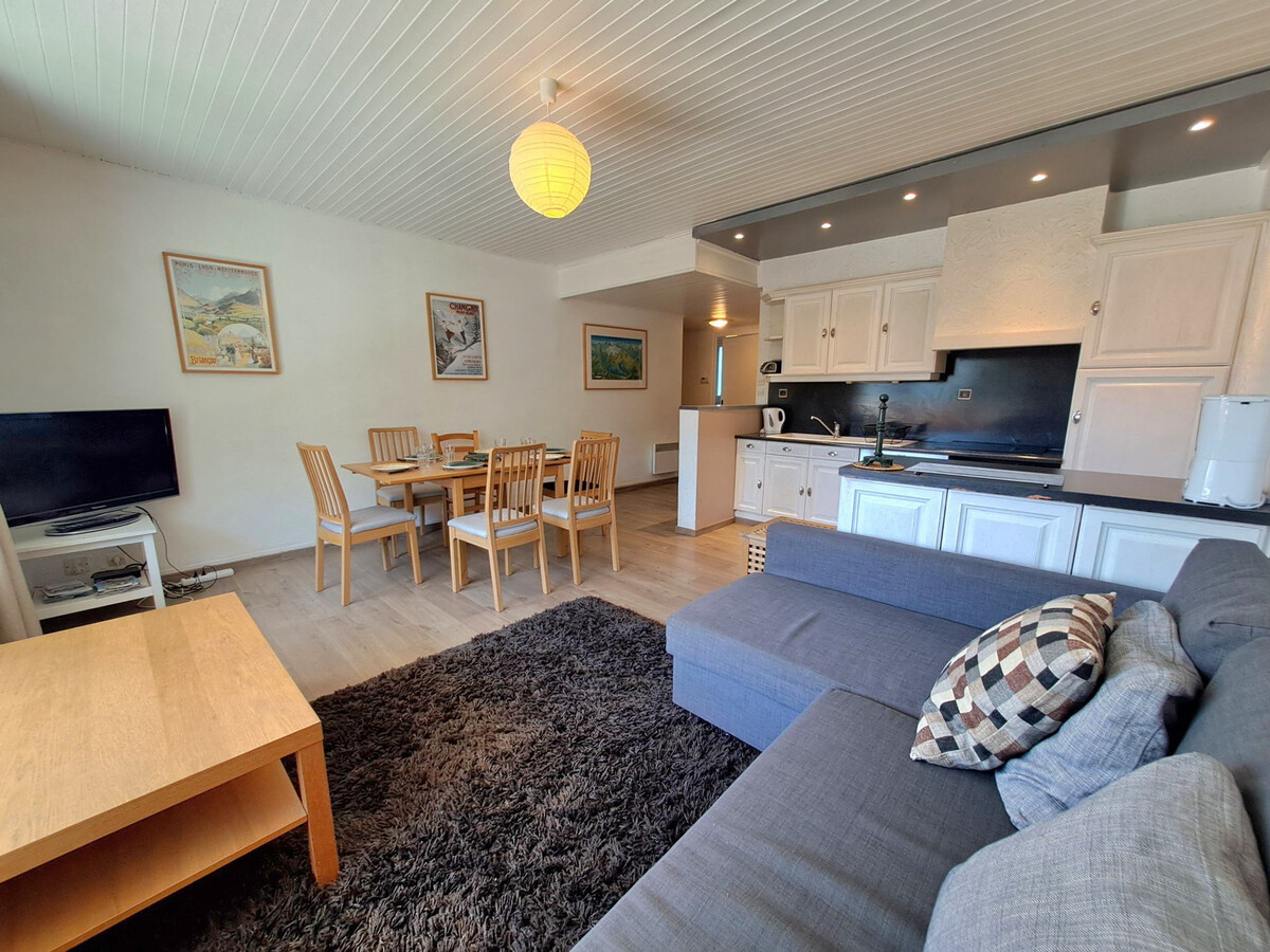Appartement 6 pers aux Deux Alpes, balcon vue montagne - Photo 2