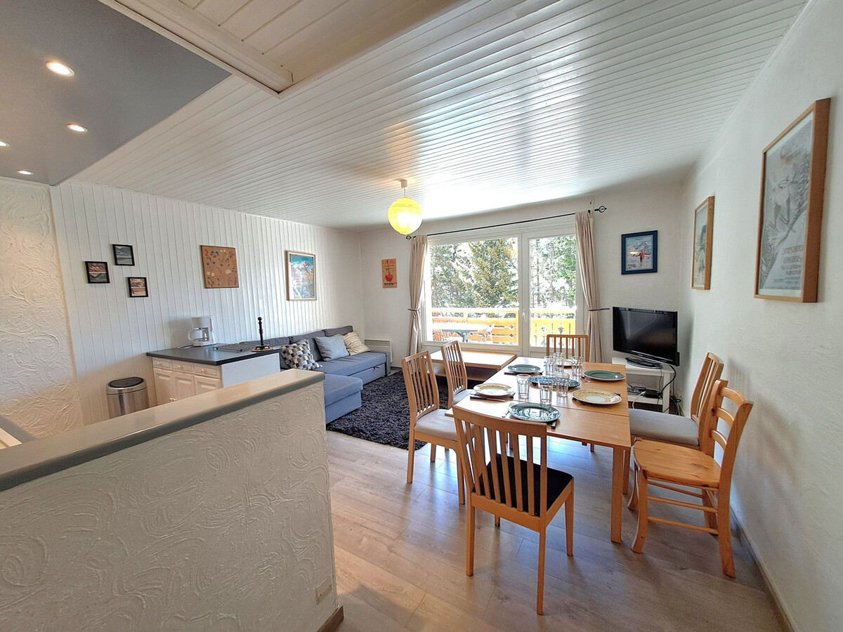 Appartement 6 pers aux Deux Alpes, balcon vue montagne - Photo 4