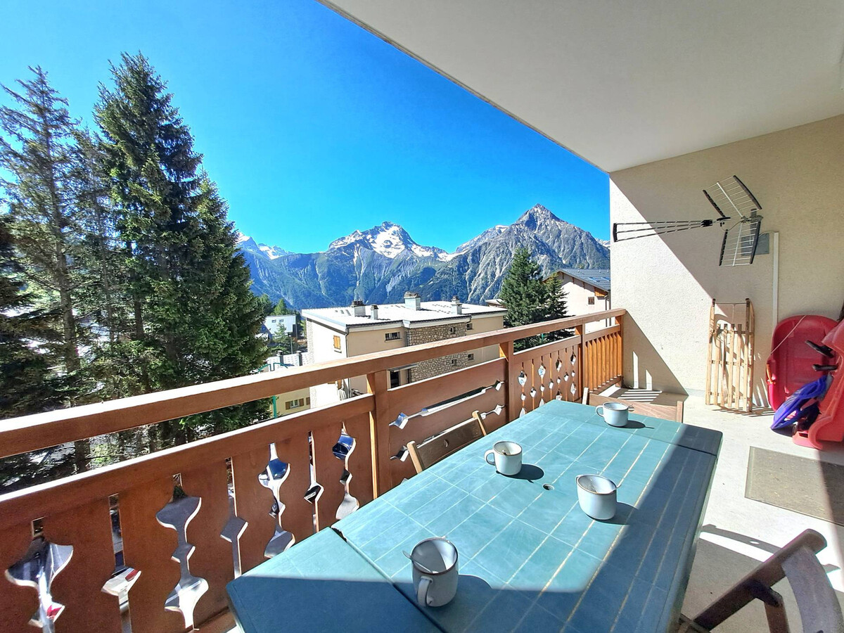Appartement 6 pers aux Deux Alpes, balcon vue montagne - Photo 6