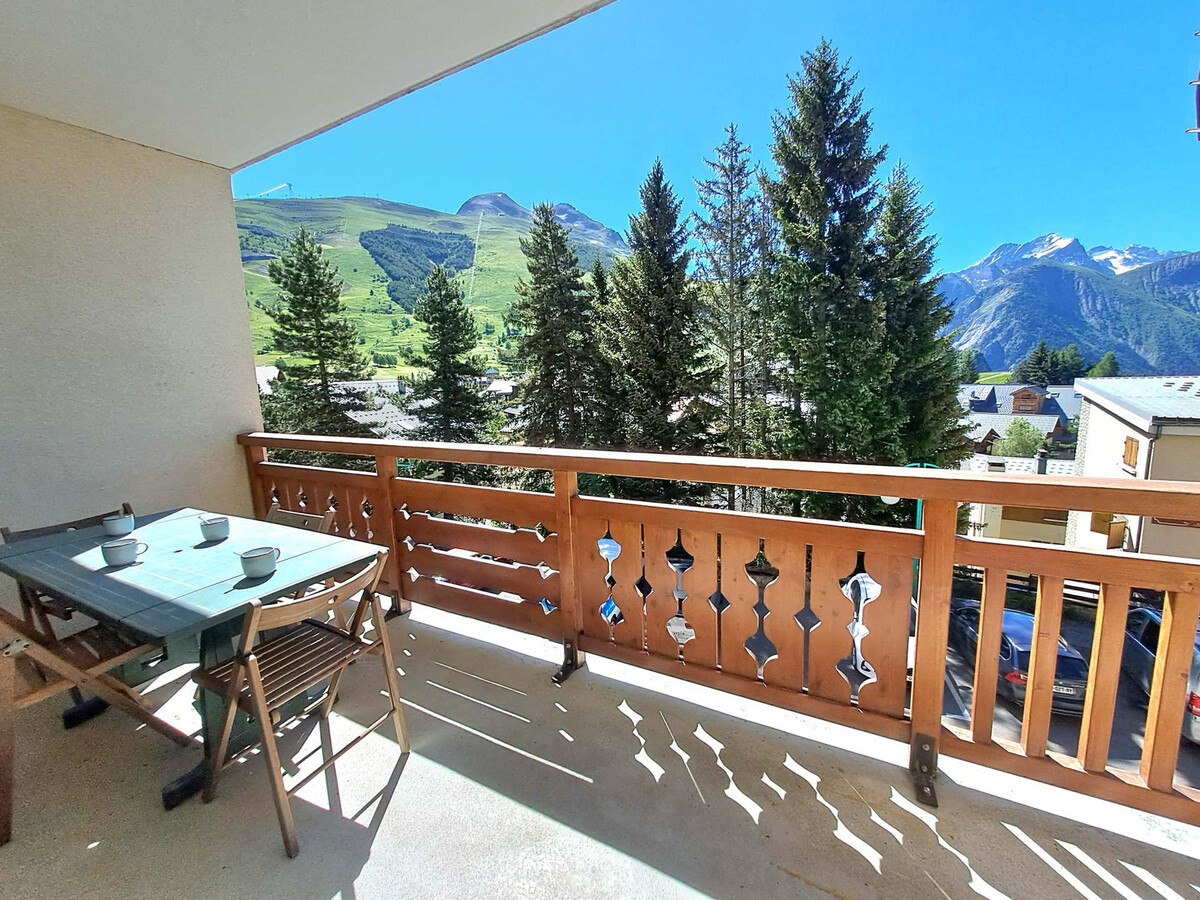 Appartement 6 pers aux Deux Alpes, balcon vue montagne - Photo 7