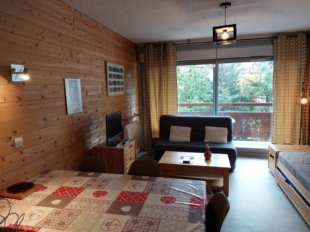 Studio 32m² 4 pers, pied des pistes, balcon sud - Photo 1
