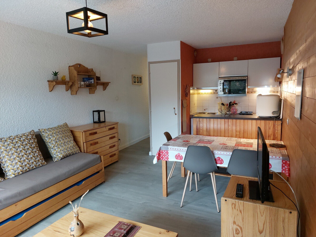Studio 32m² 4 pers, pied des pistes, balcon sud - Photo 4