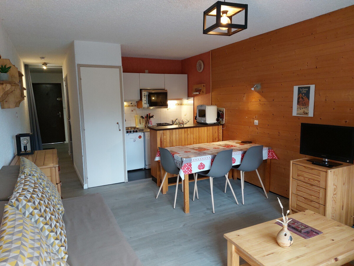 Studio 32m² 4 pers, pied des pistes, balcon sud - Photo 5