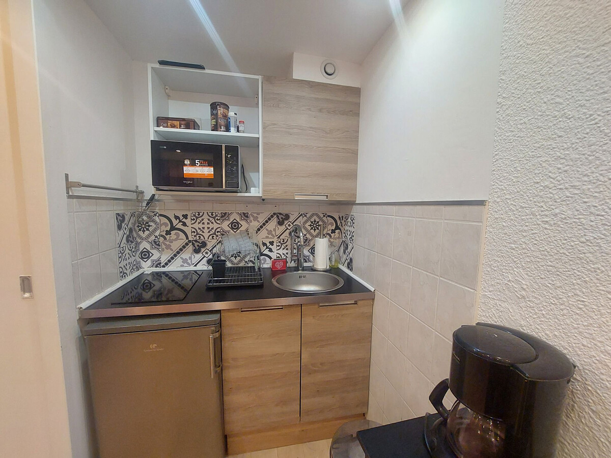 Studio 22m² rénové aux Deux Alpes, balcon vallée - Photo 5