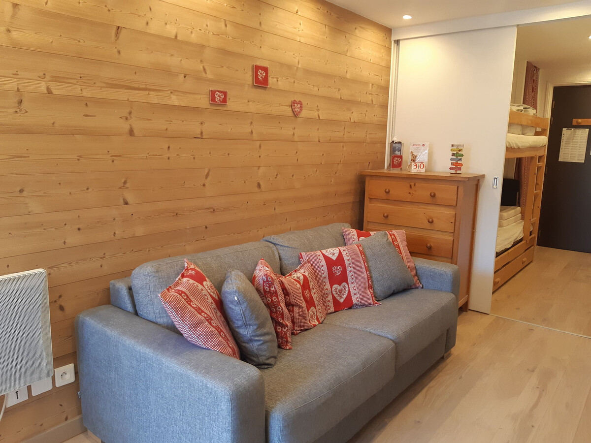 Studio 22m² rénové aux Deux Alpes, balcon vallée - Photo 6