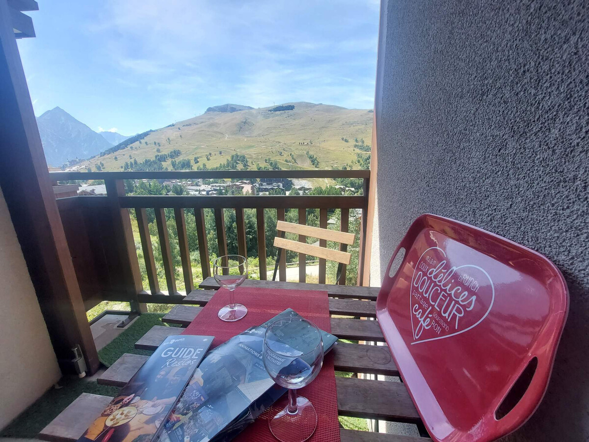 Studio 22m² rénové aux Deux Alpes, balcon vallée - Photo 7