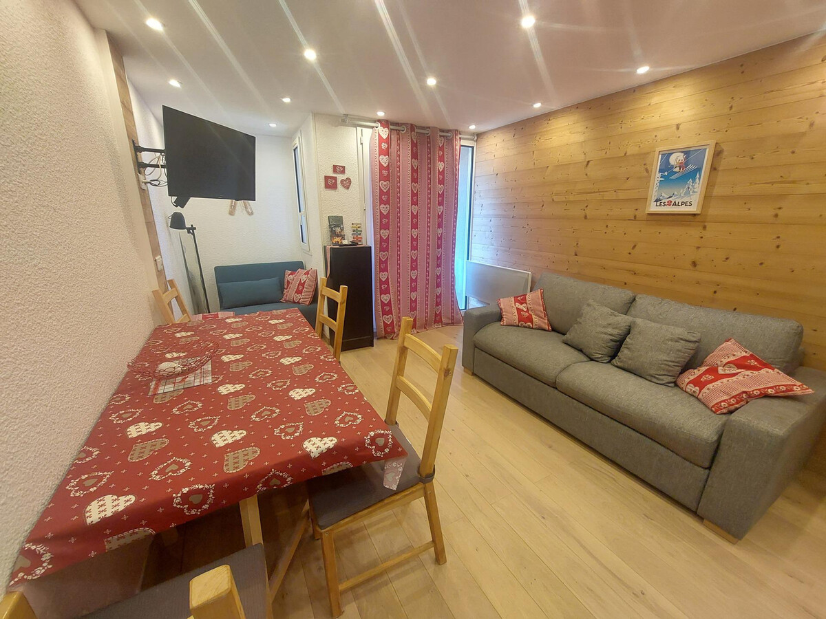 Studio 22m² rénové aux Deux Alpes, balcon vallée - Photo 10