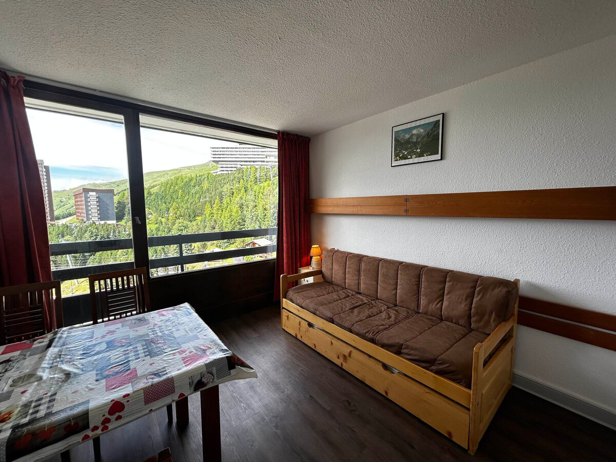 Studio 17 m² aux Menuires, balcon et casier à skis - Photo 1