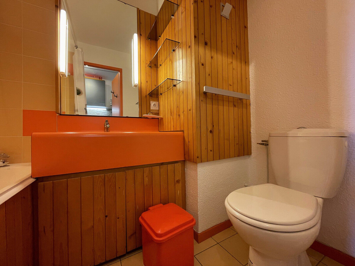 Studio 17 m² aux Menuires, balcon et casier à skis - Photo 5