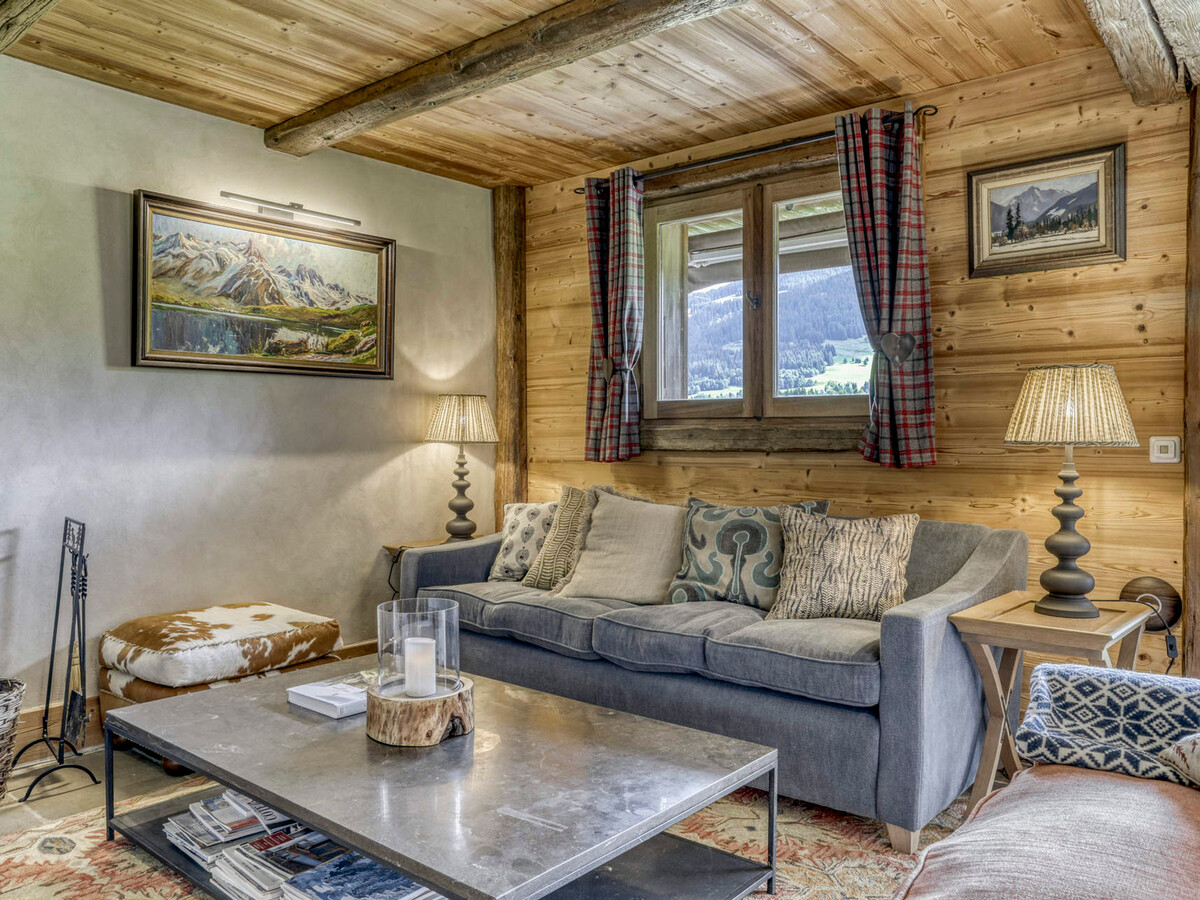 Duplex 3 chambres Megève, local à skis et cheminée - Photo 2