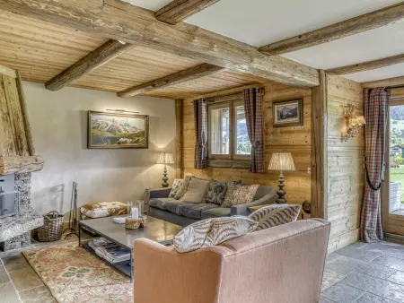 Location appartement à Megève, Duplex 3 chambres à Megève avec cheminée et parking