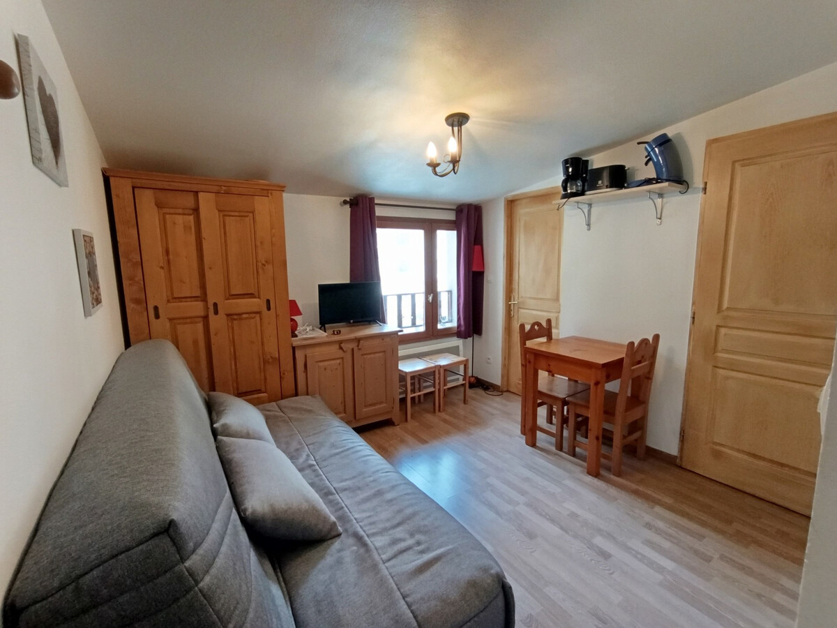 Studio 18m² front de neige, 3 pers, animaux acceptés - Photo 1