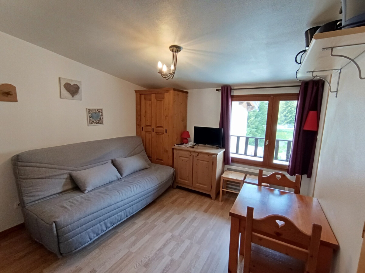 Studio 18m² front de neige, 3 pers, animaux acceptés - Photo 2