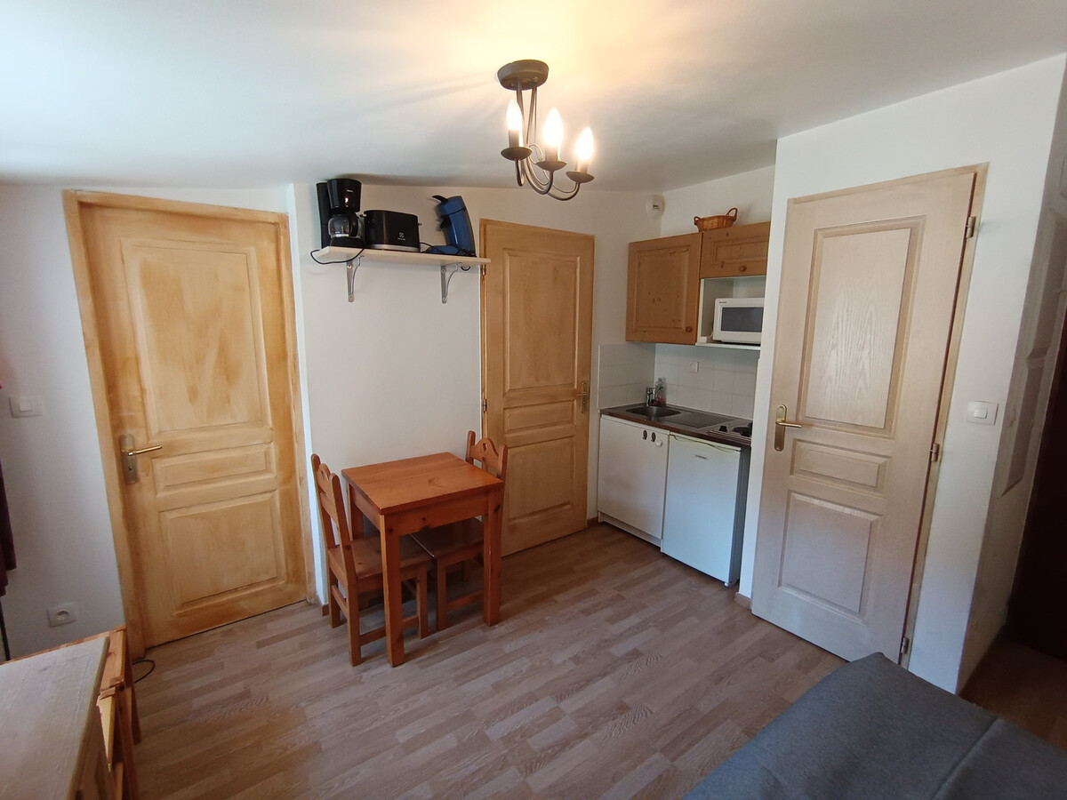 Studio 18m² front de neige, 3 pers, animaux acceptés - Photo 4