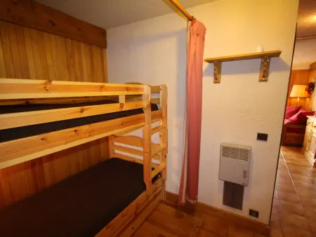 2 pièces cabine 7 pers, terrasse sud, vue pistes : photo 10