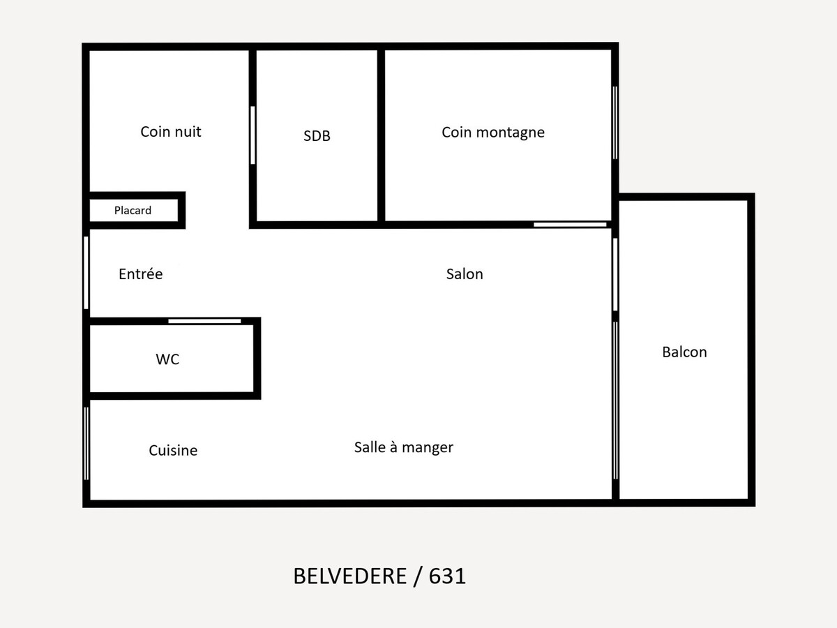 Appartement 3* La Clusaz, 6 pers., garage, vue montagne - Photo 13