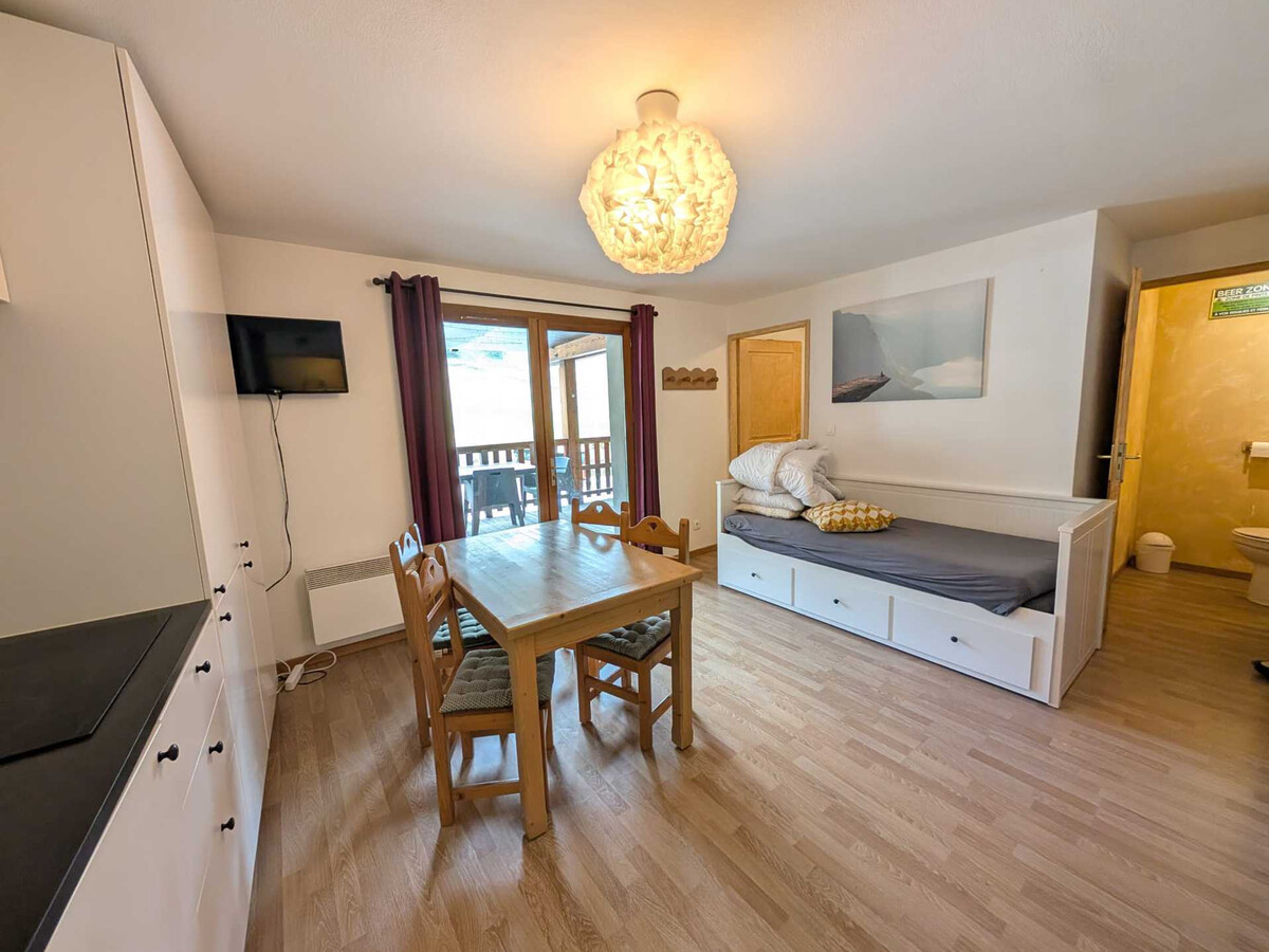 Studio 30m² terrasse 17m², front de pistes à Montgenèvre - Photo 1