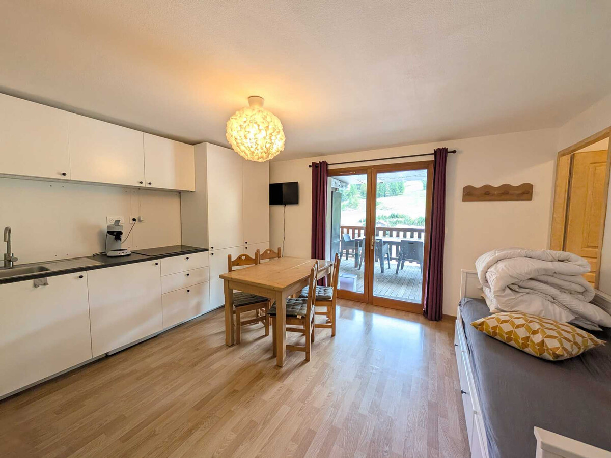 Studio 30m² terrasse 17m², front de pistes à Montgenèvre - Photo 2